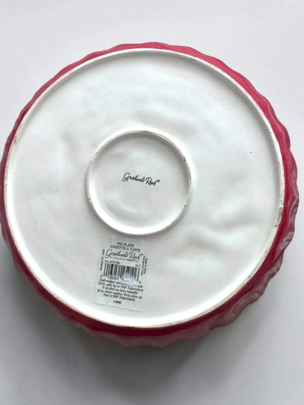 Grasslands Road Owl Pie Plate Whooo Wants Some More Ceramic Fall Serving Dish